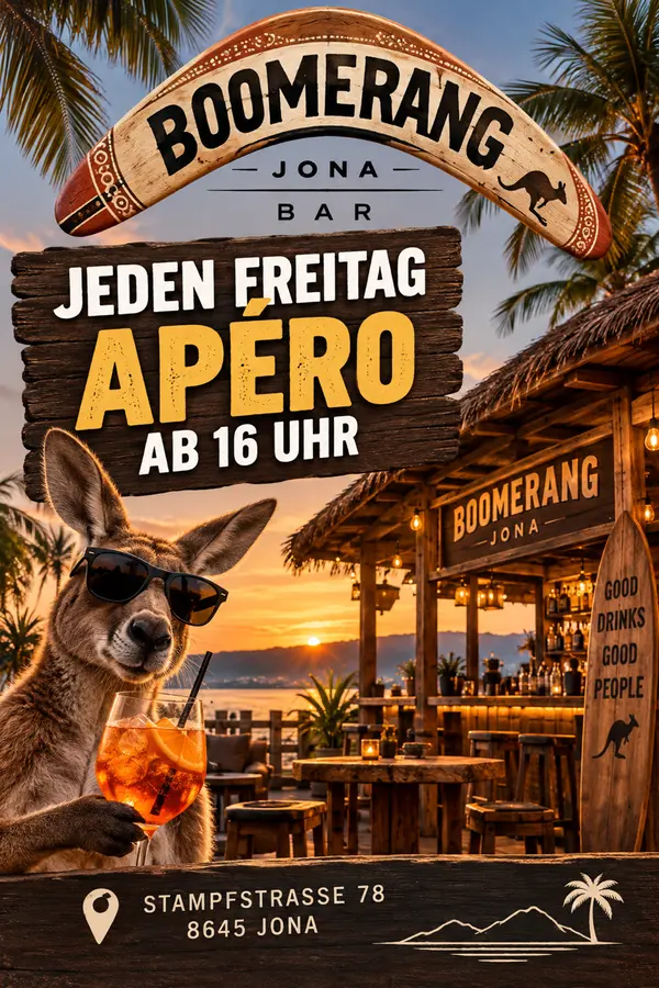 Flyer Freitag Apéro