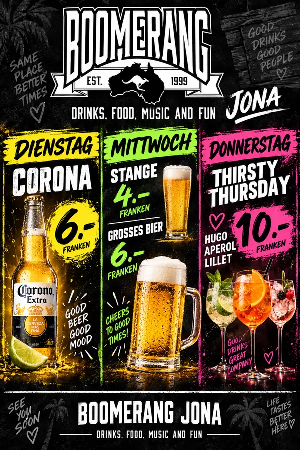 Flyer Wochen-Specials